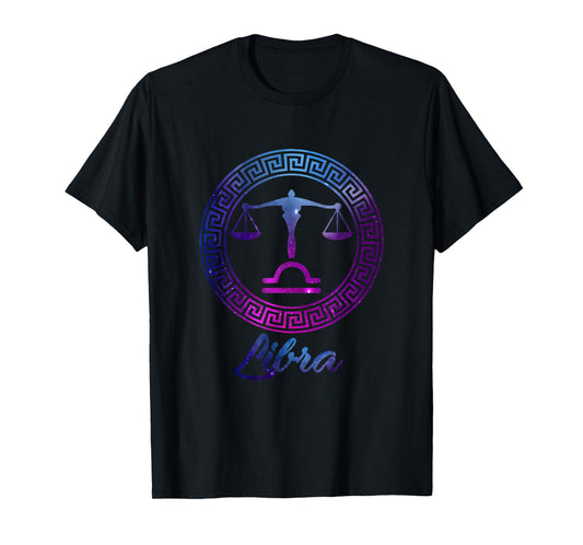 Libra Zodiac Sign T-Shirt