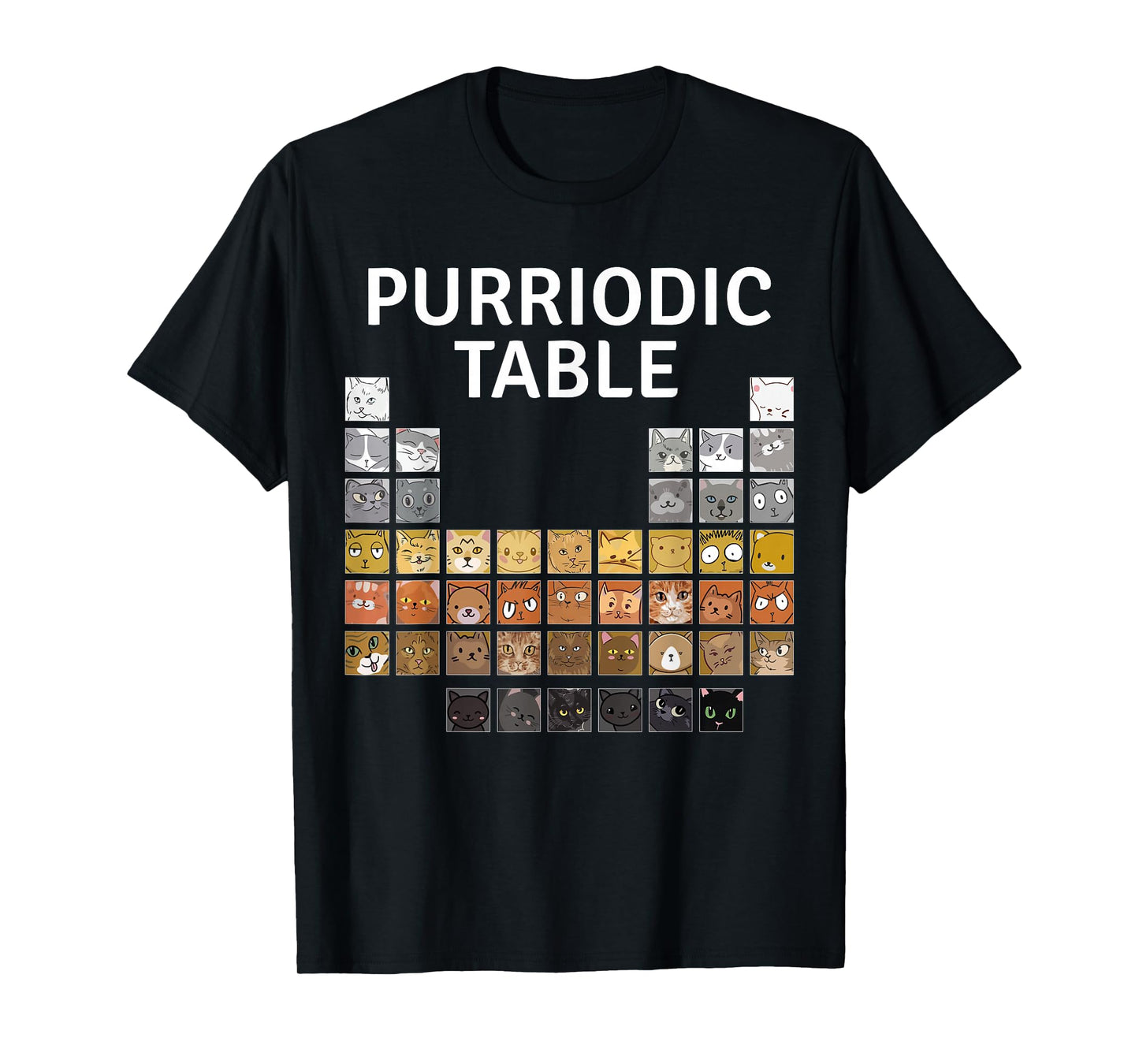 Chemistry Cat - Purriodic Table - Chemistry Pun Chemist T-Shirt