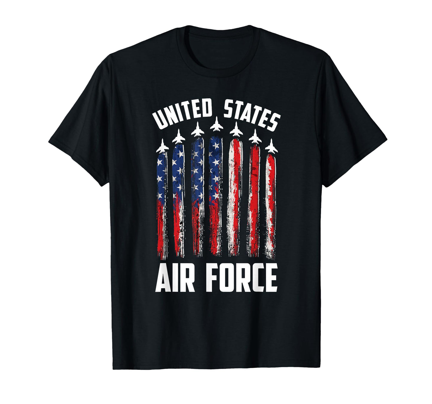 USA Flag Patriotic 4th of July Mens United States Air Force T-Shirt