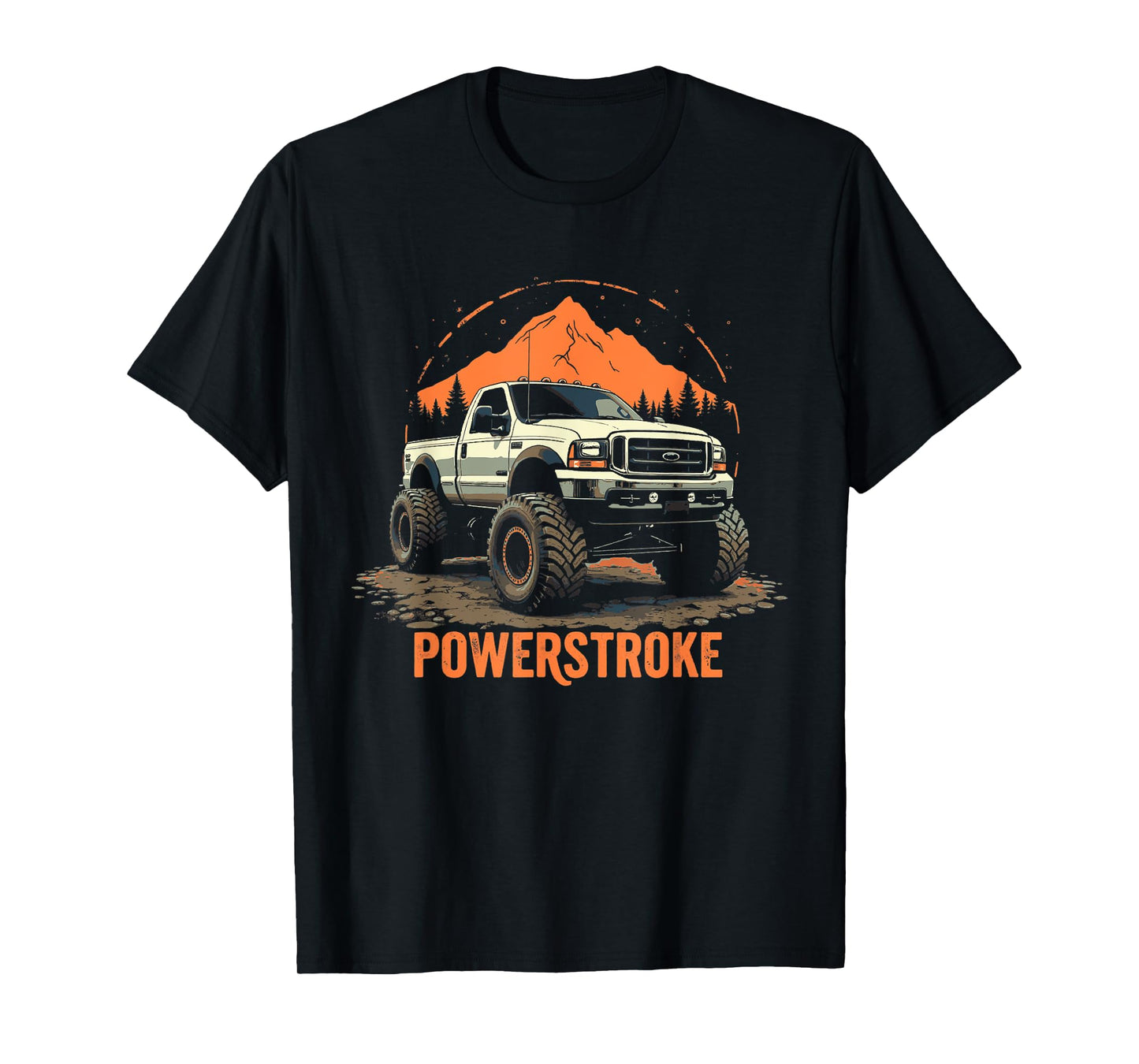 2001 Powerstroke Diesels Single Cab OBS Old Body Style Truck T-Shirt