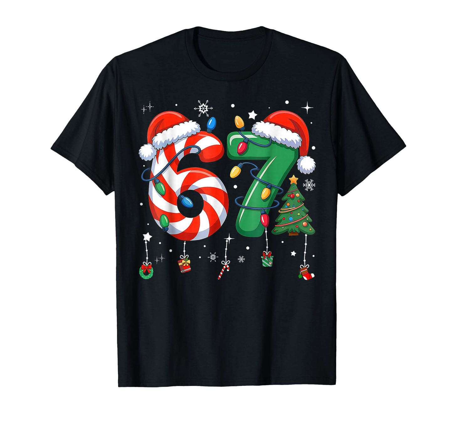 67 Meme Six Seven for Kids Women Men Boys Girls Christmas T-Shirt