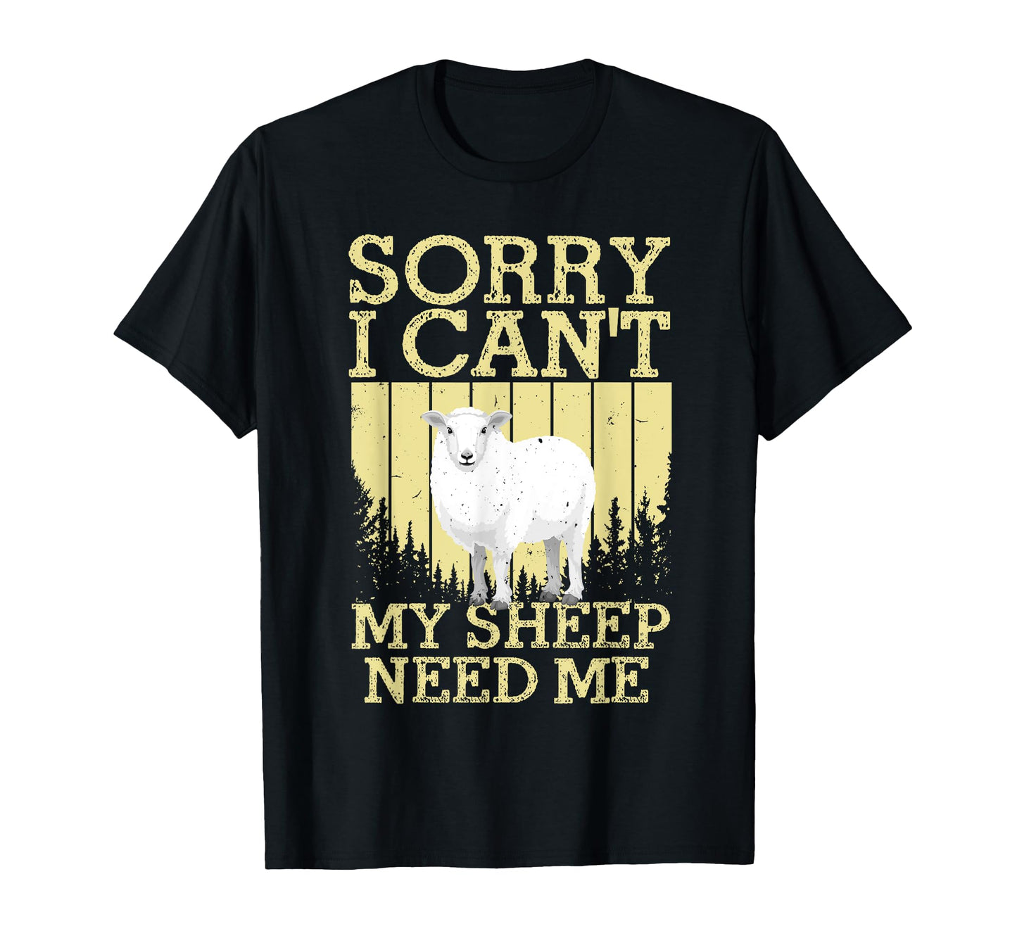 Cool Sheep For Men Women Sheep Lovers Lamb Livestock Farmers T-Shirt
