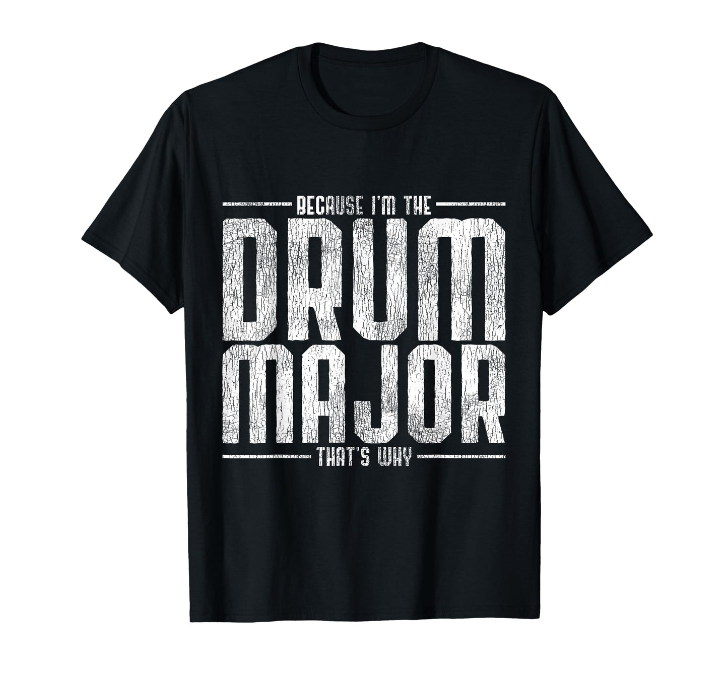 Funny Drum Major Percussion Drummer Gift Drumsticks Drums T-Shirt