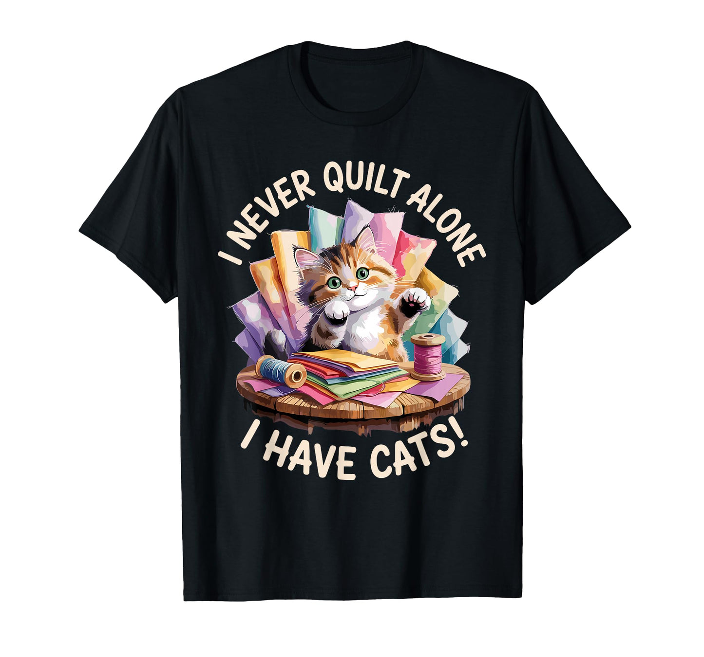 Funny Quilting Art for Men Women Quilt Lover Sewing Quilter T-Shirt