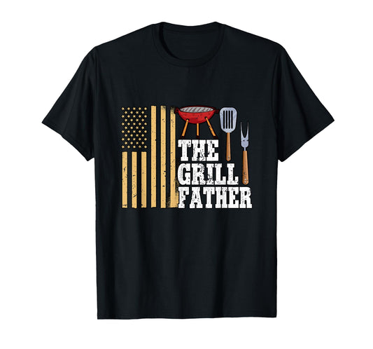 Barbecue Grill The Grillfather T-Shirt