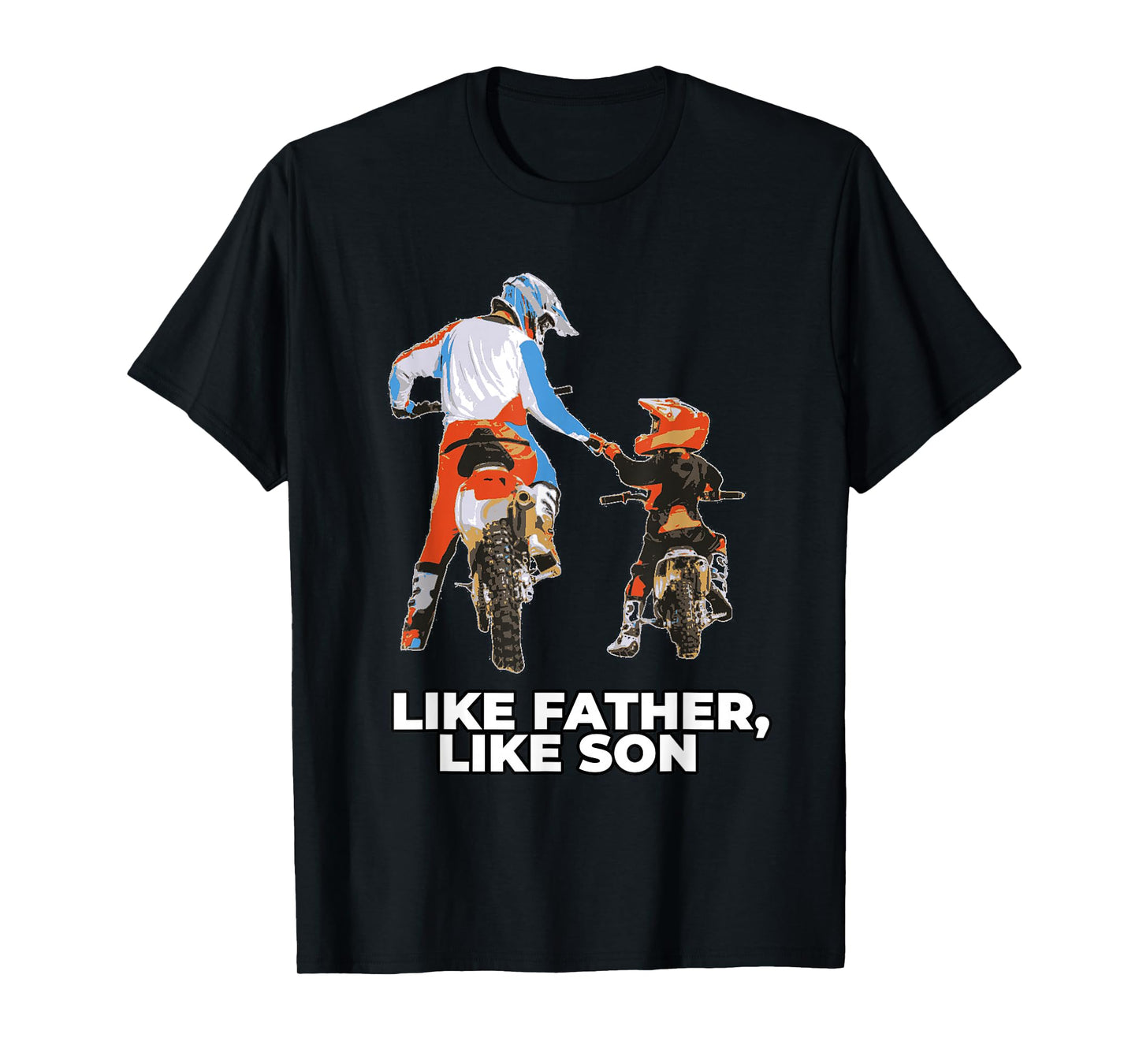 Moto Boss Braaap Dirt Bike Motocross Off-Roading T-Shirt Small