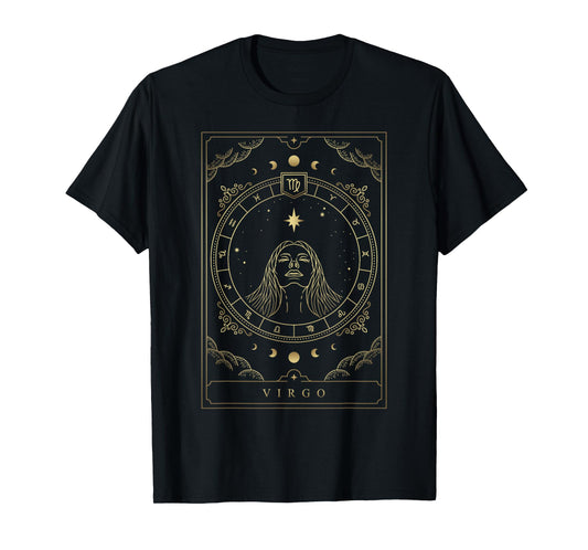 Virgo Horoscope And Zodiac Symbol T-Shirt