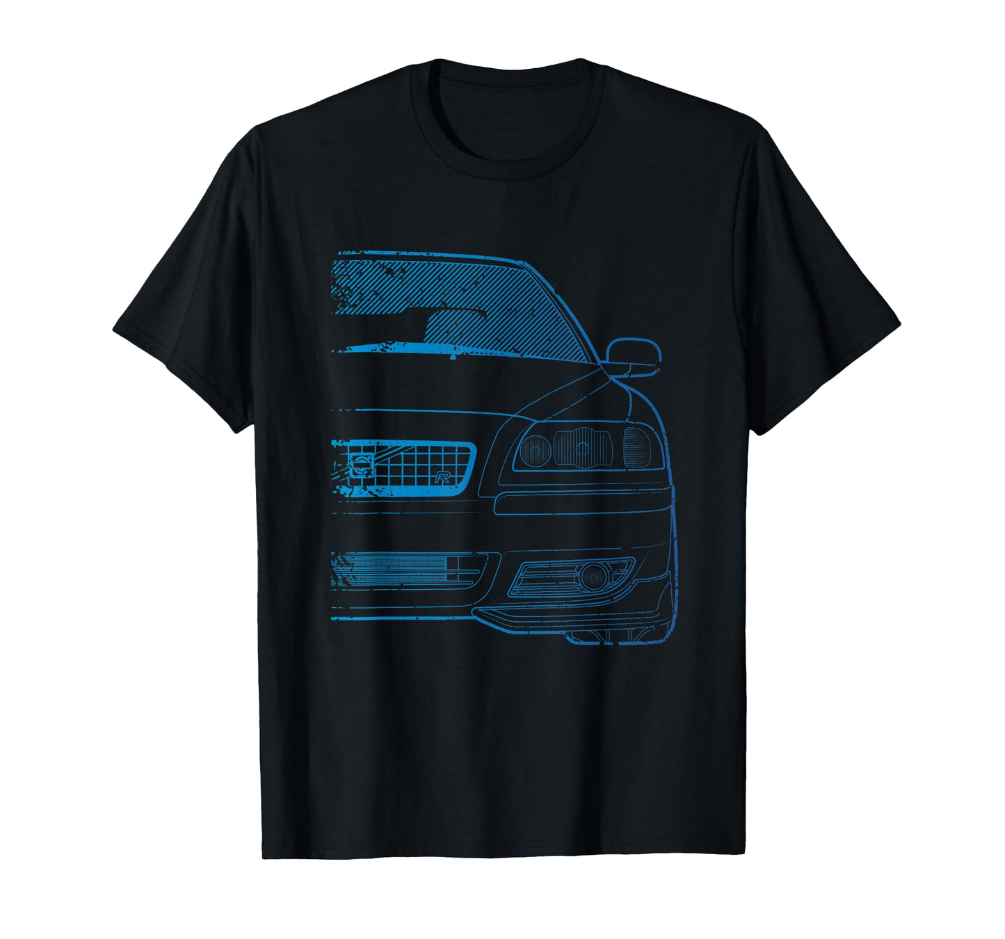 Classic Racing S60-R Turbo Blue Gradient Tshirt T-Shirt