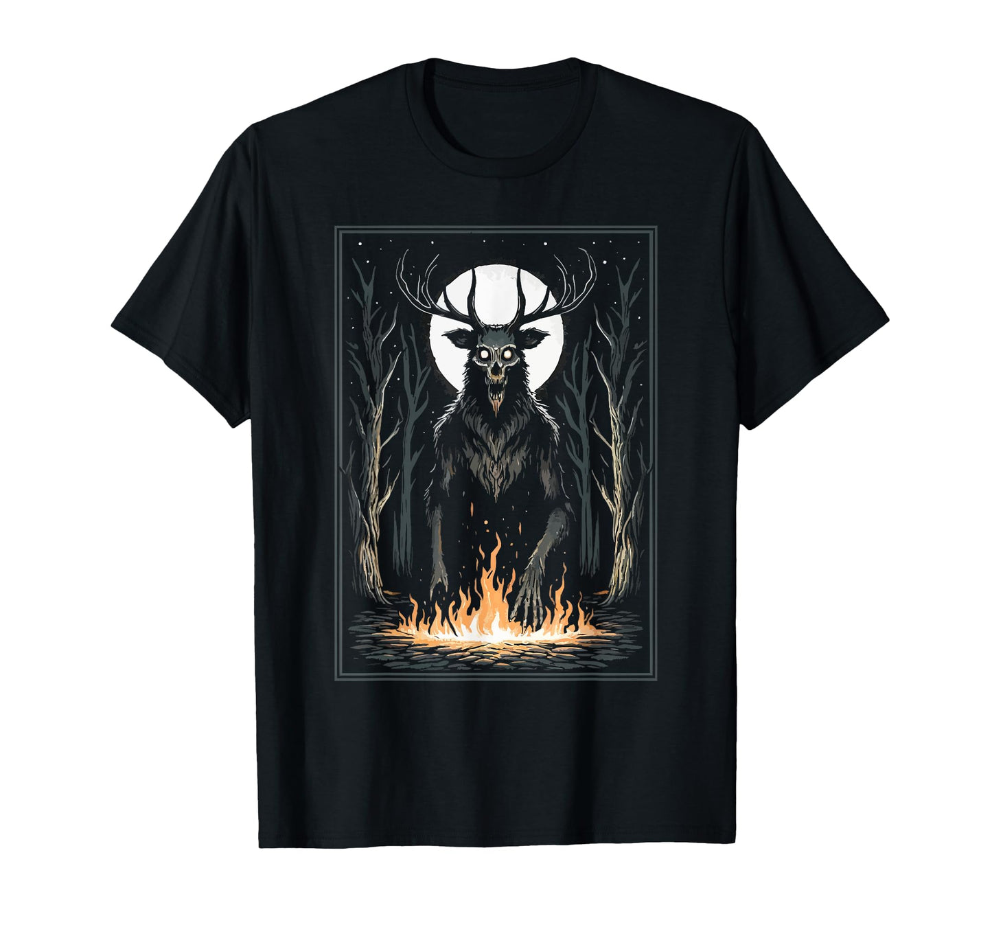 Wendigo Monster Legendary Creature Cryptozoology Cryptid T-Shirt