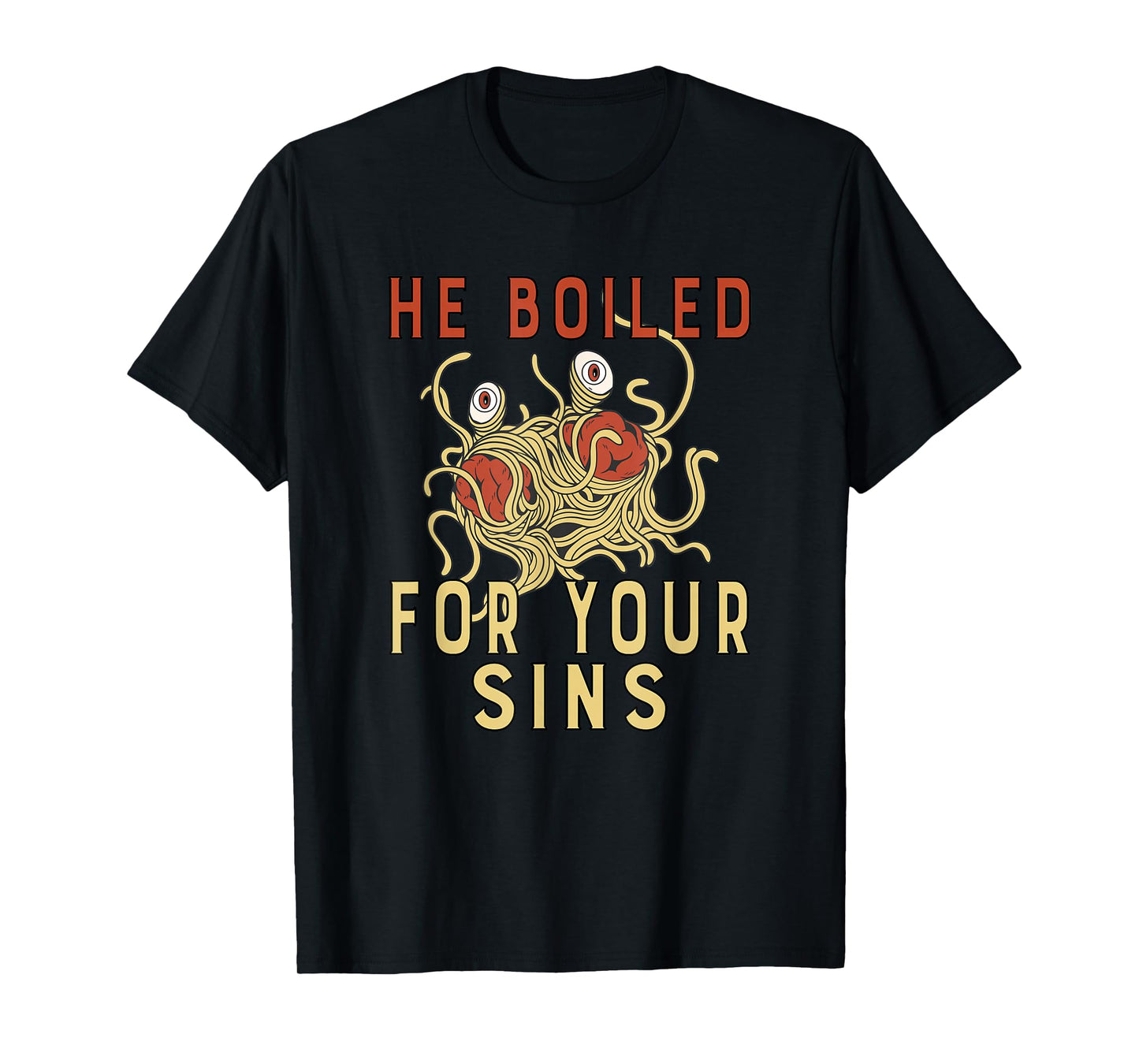 Atheist Atheism Flying Spaghetti Pastafarianism T-Shirt