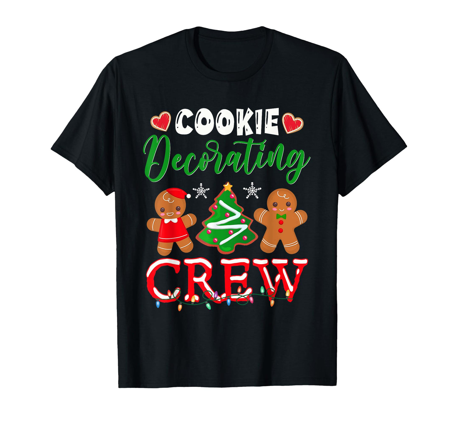 Cookie Decorating Crew Christmas Baker T-Shirt