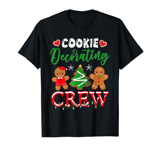 Cookie Decorating Crew Christmas Baker T-Shirt