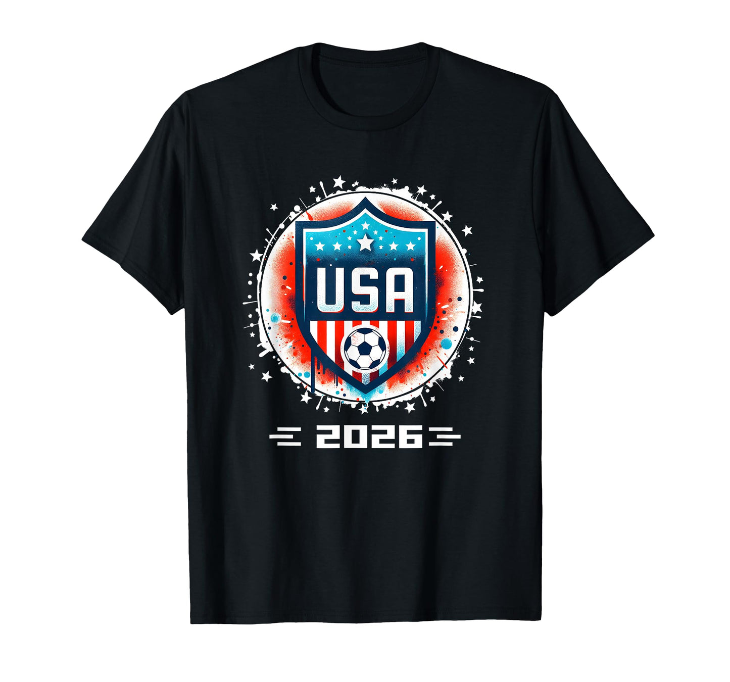 USA Player 2026 Team Boys Kids Men Youth Teen USA 2026 T-Shirt