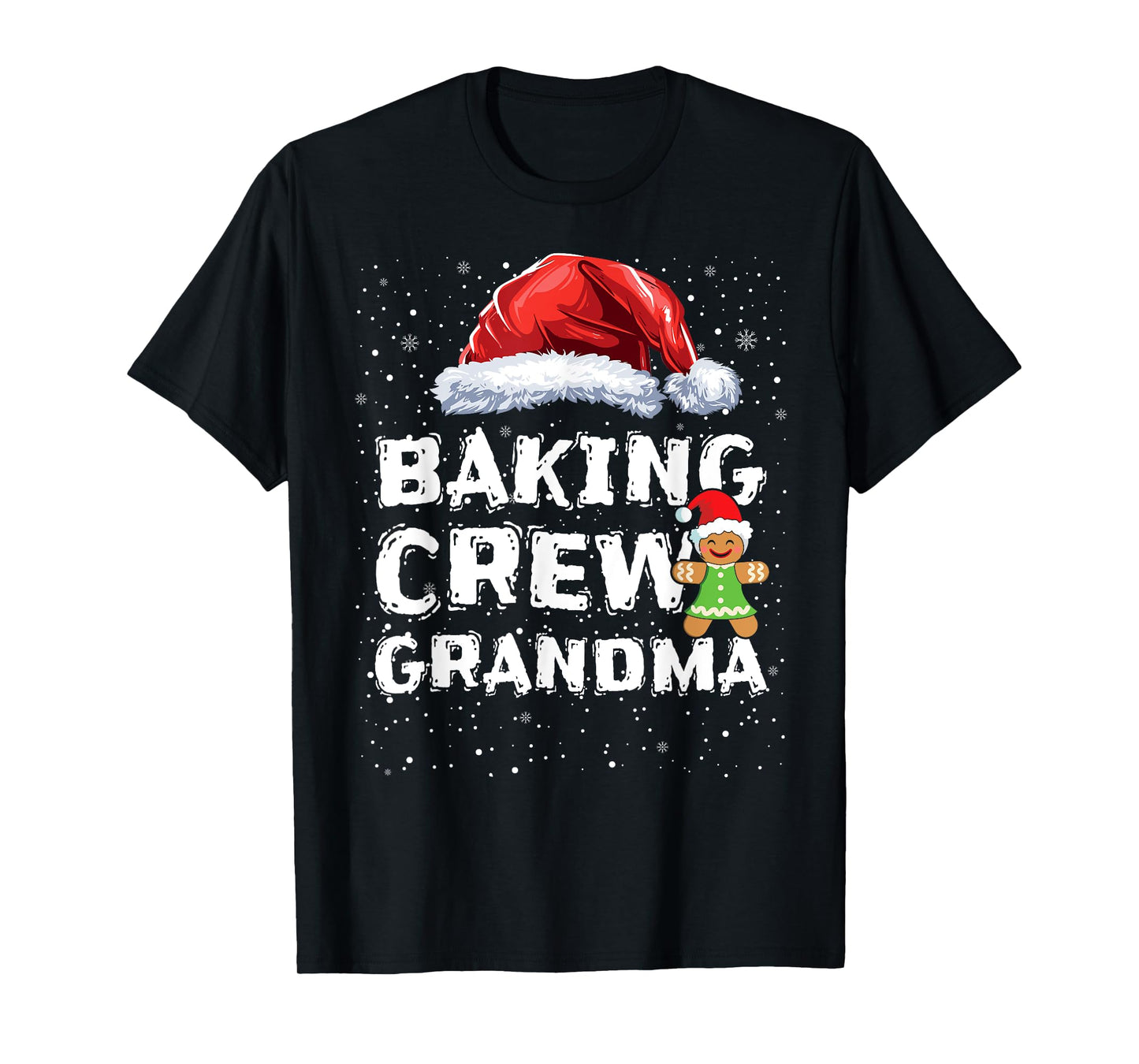Cookie Baking Crew Shirt Grandma Matching Christmas T-Shirt