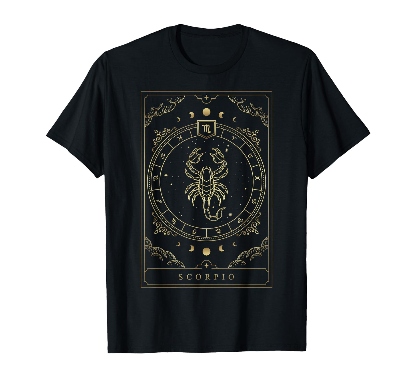 Scorpio Horoscope and Zodiac Symbol T-Shirt