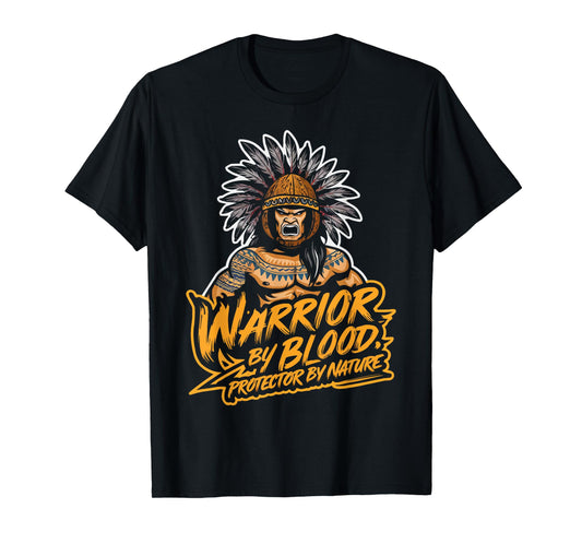 Kanaka Maoli Warrior Native Hawaiian Islands Hawaii Flag T-Shirt
