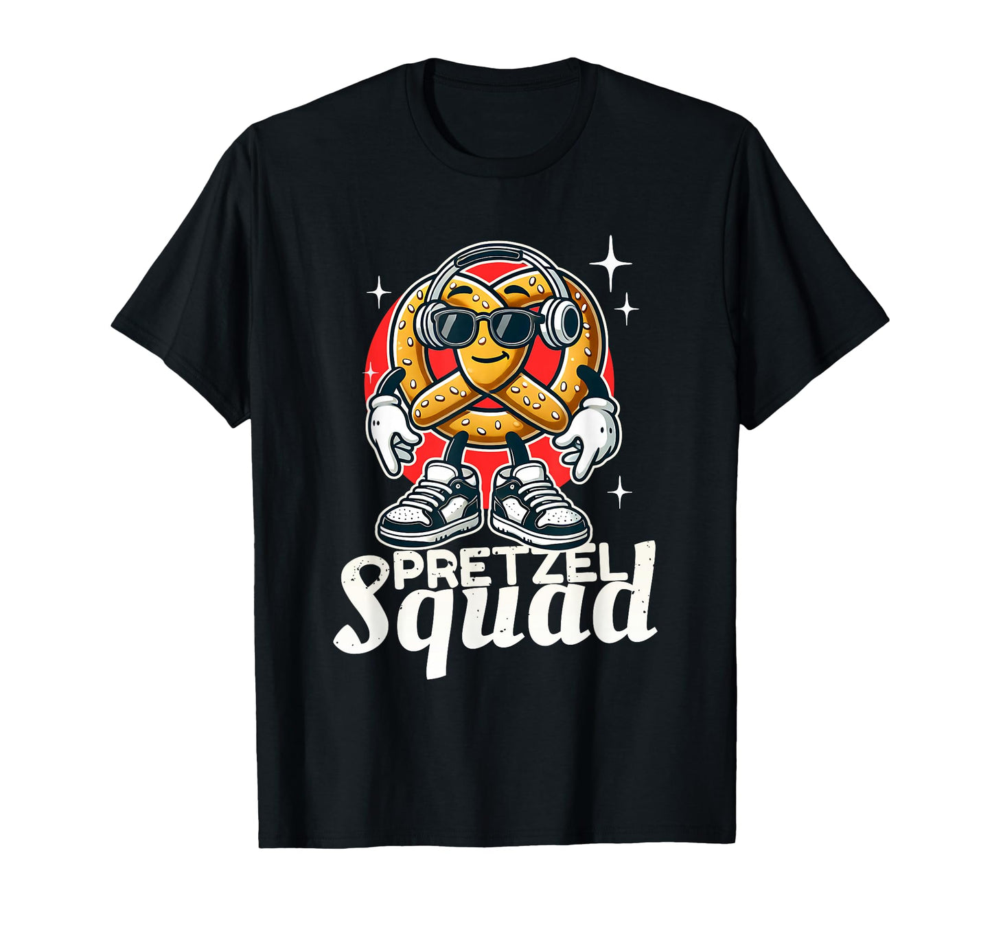 Cool Pretzel Squad Snack Matching Costume Women Kids Men T-Shirt