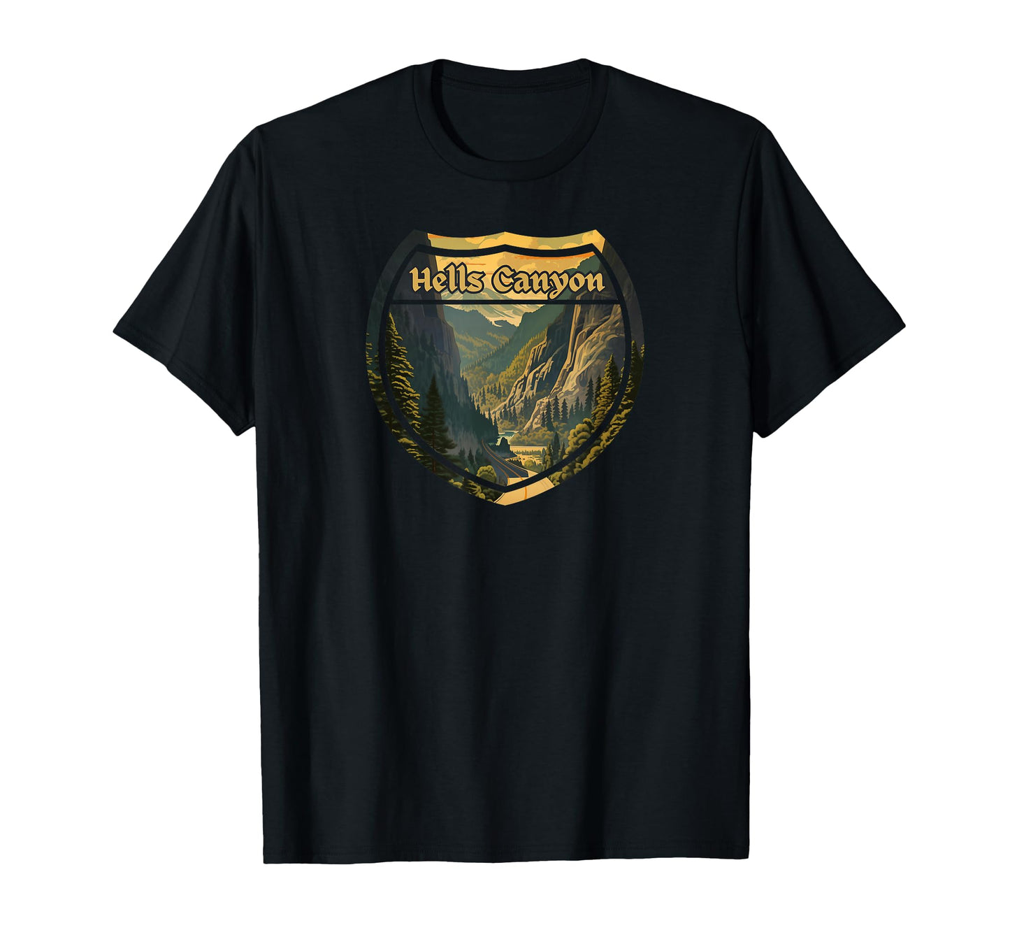 Hells Canyon Scenic Byway Souvenir T-Shirt