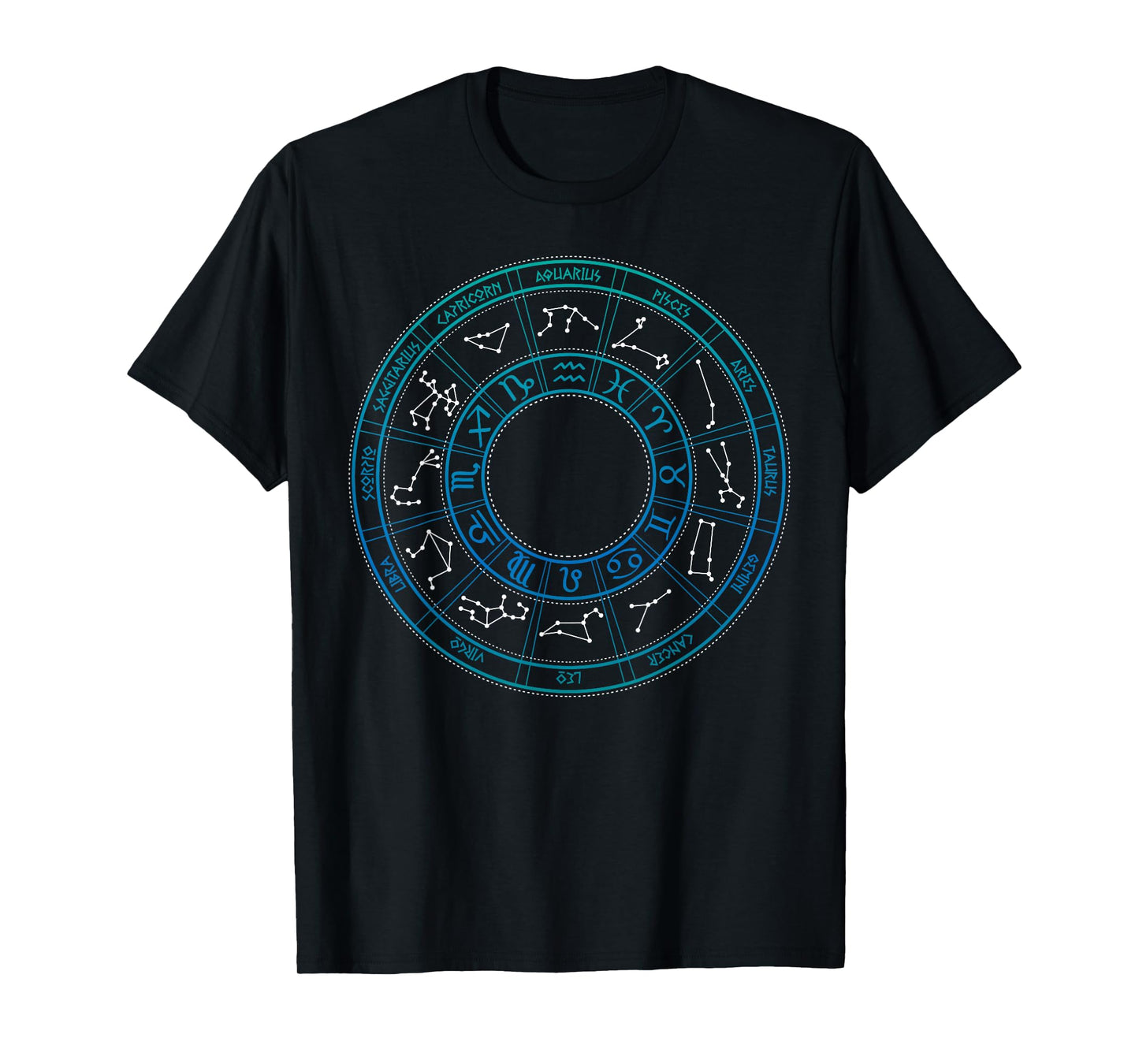 Zodiac Signs Astrology Horoscope Lover Astrological Symbols T-Shirt