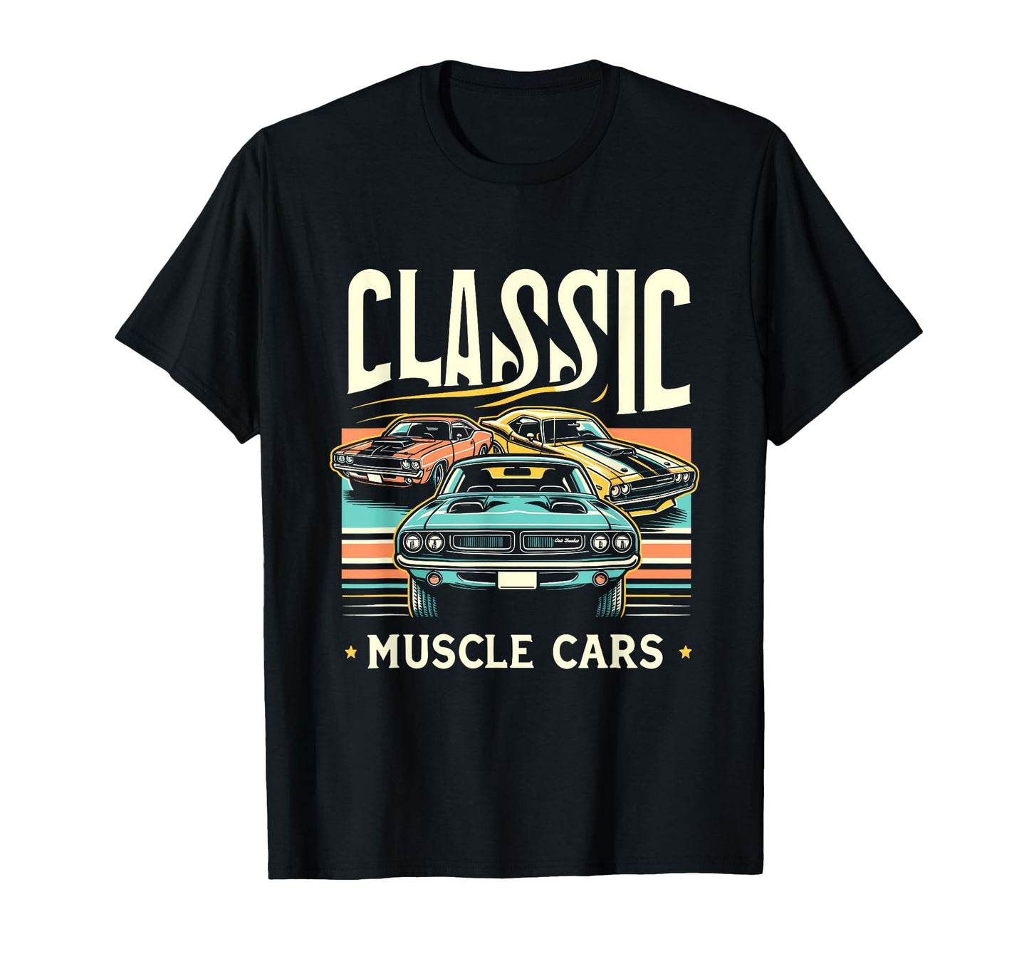 Classic Muscle Car Classic Vintage American Car T-Shirt