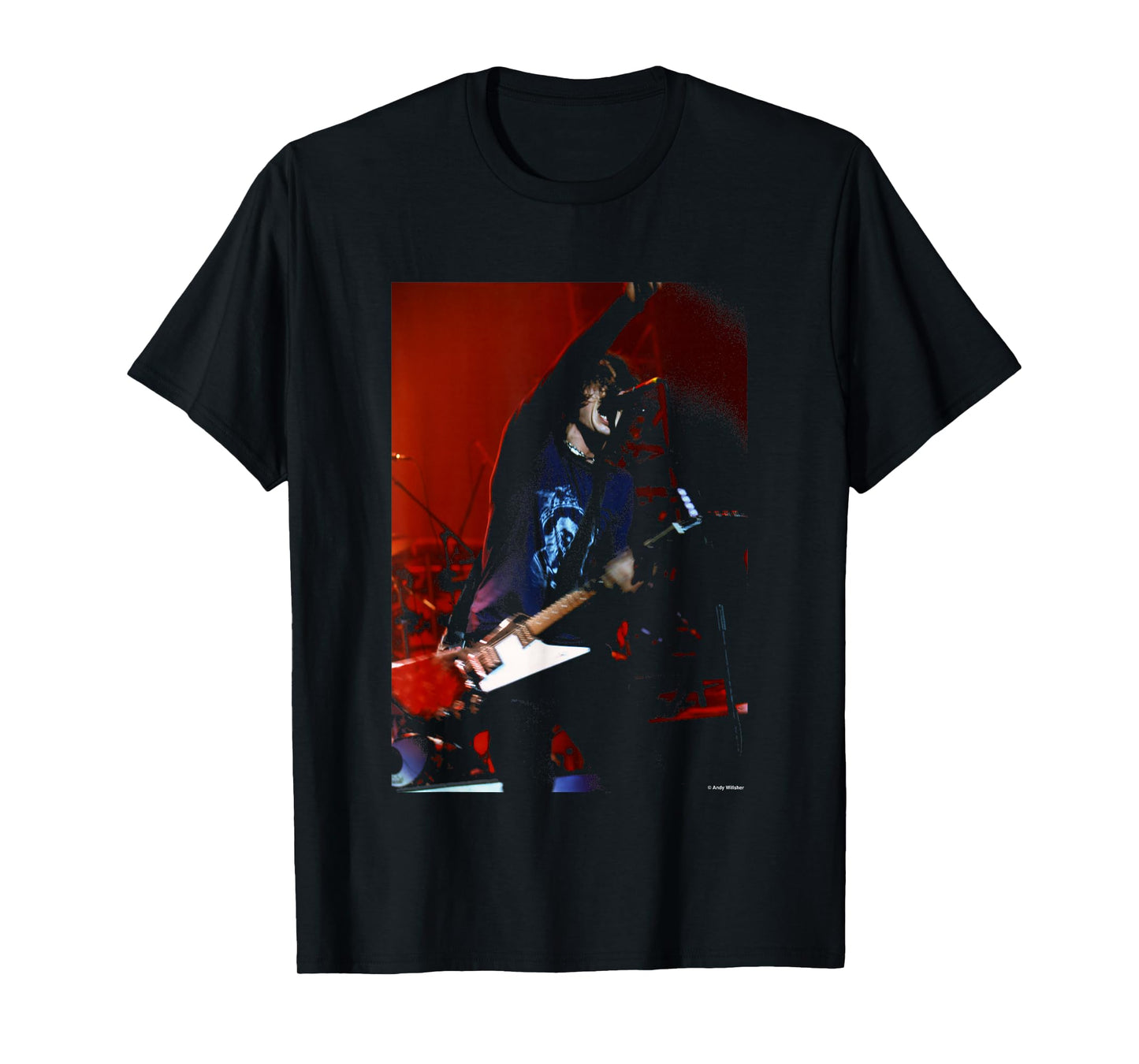 Foo Fighters Live Dave Grohl Photo by Andy Willsher T-Shirt
