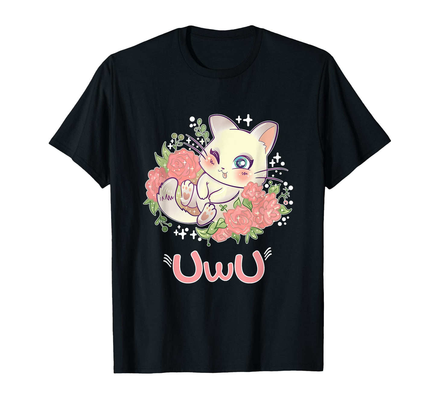 Kawaii I UwU Cat I Kawaii Meme Cute Japan Anime Kitten T-Shirt