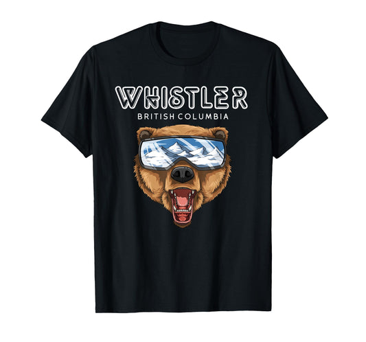 Whistler British Columbia - USA Grizzly Ski Resort 80s Gift T-Shirt