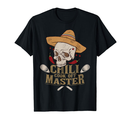 Chilli Cook Off Master Cooking Competition Team Chef Award T-Shirt