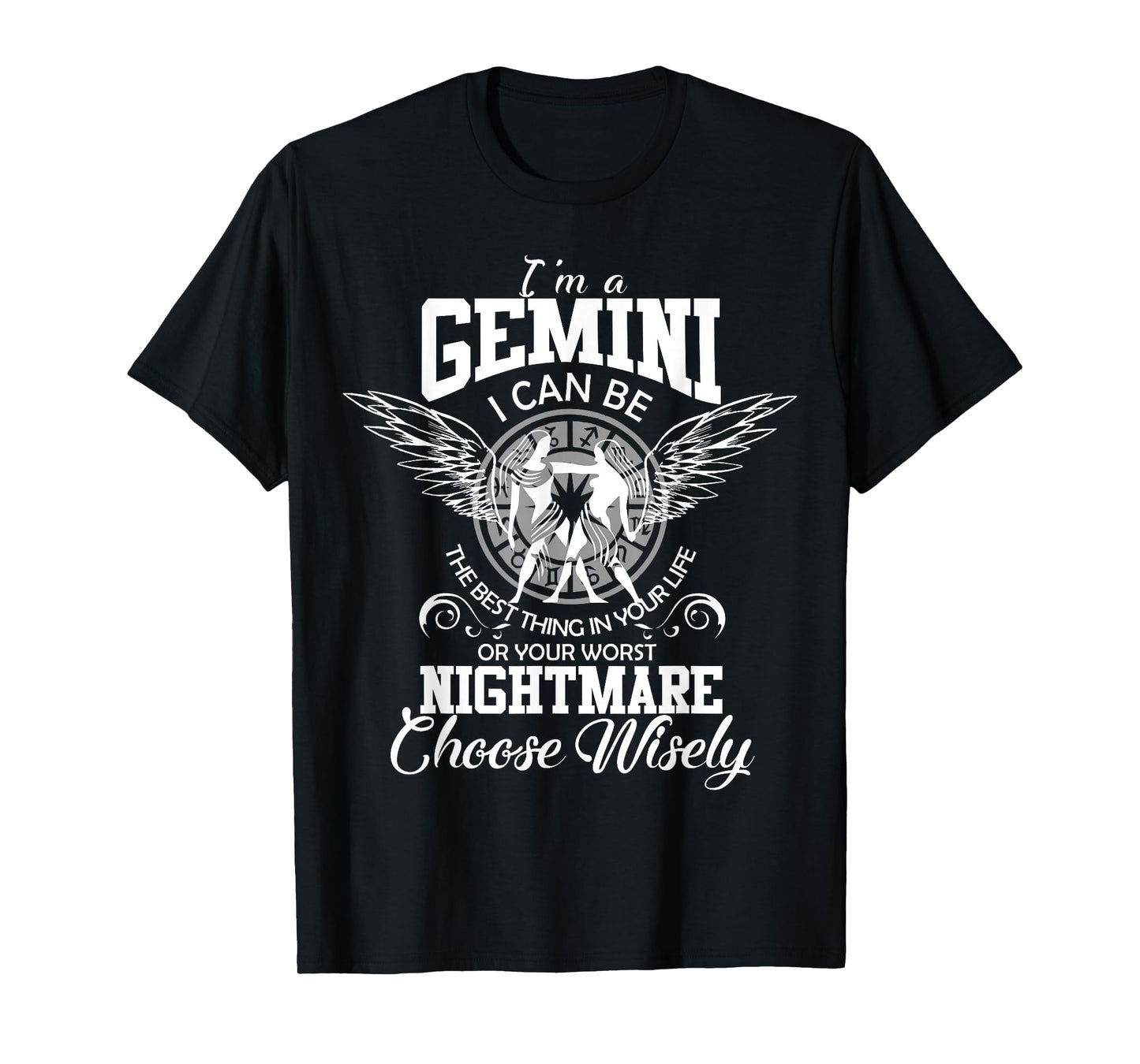 Gemini Zodiac Sign Women Man Kids Birthday Funny I'm Gemini T-Shirt