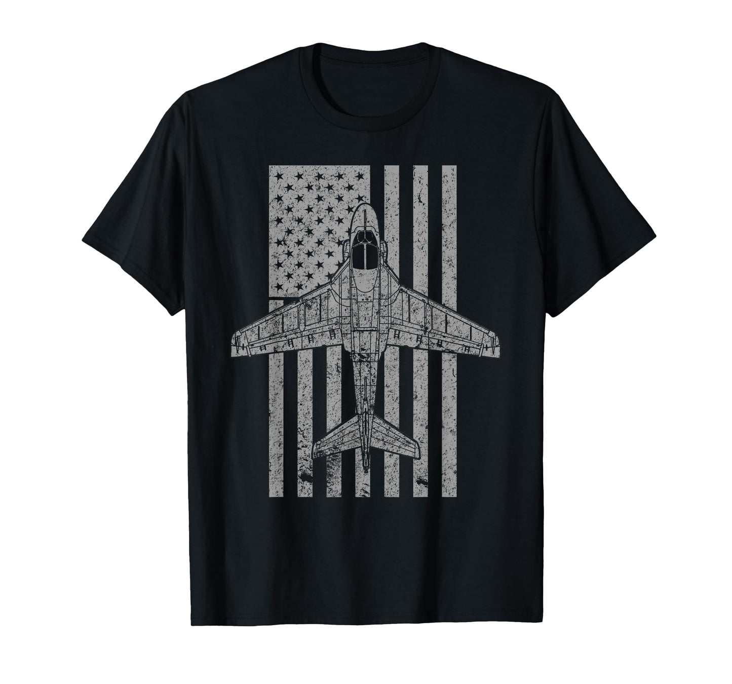 A-6 Intruder A6 Jet Airplane Vintage Flag T-Shirt T-Shirt
