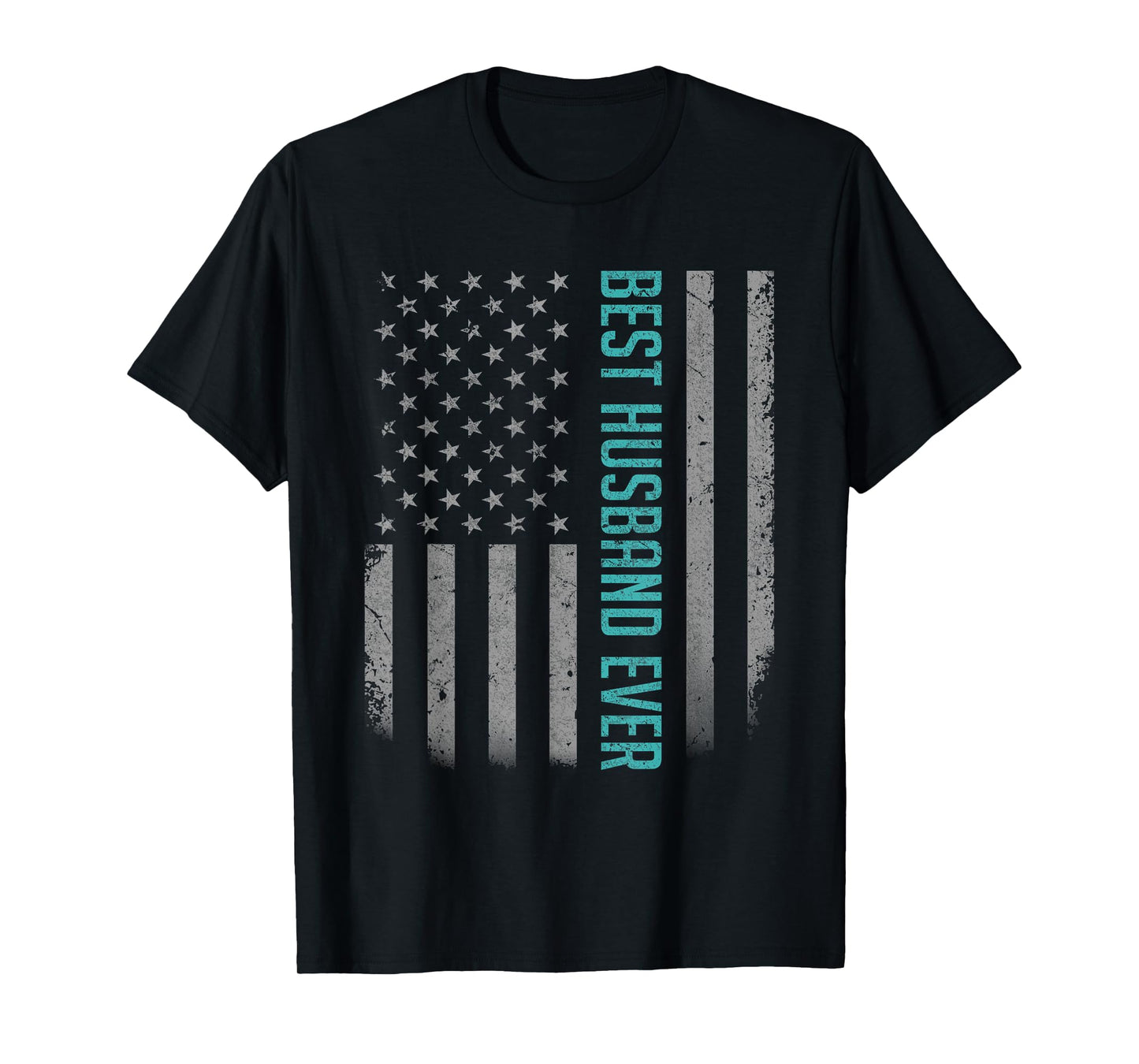 Best Husband Ever American Flag Shirt Gifts for Father's Day T-Shirt