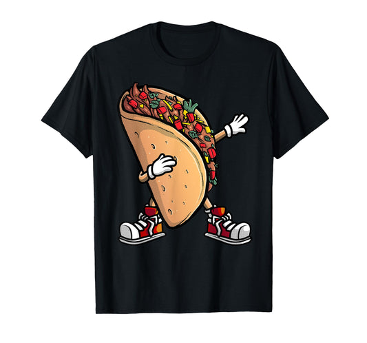 Cool Taco For Men Women Cinco De Mayo Fiesta Mexican Food T-Shirt