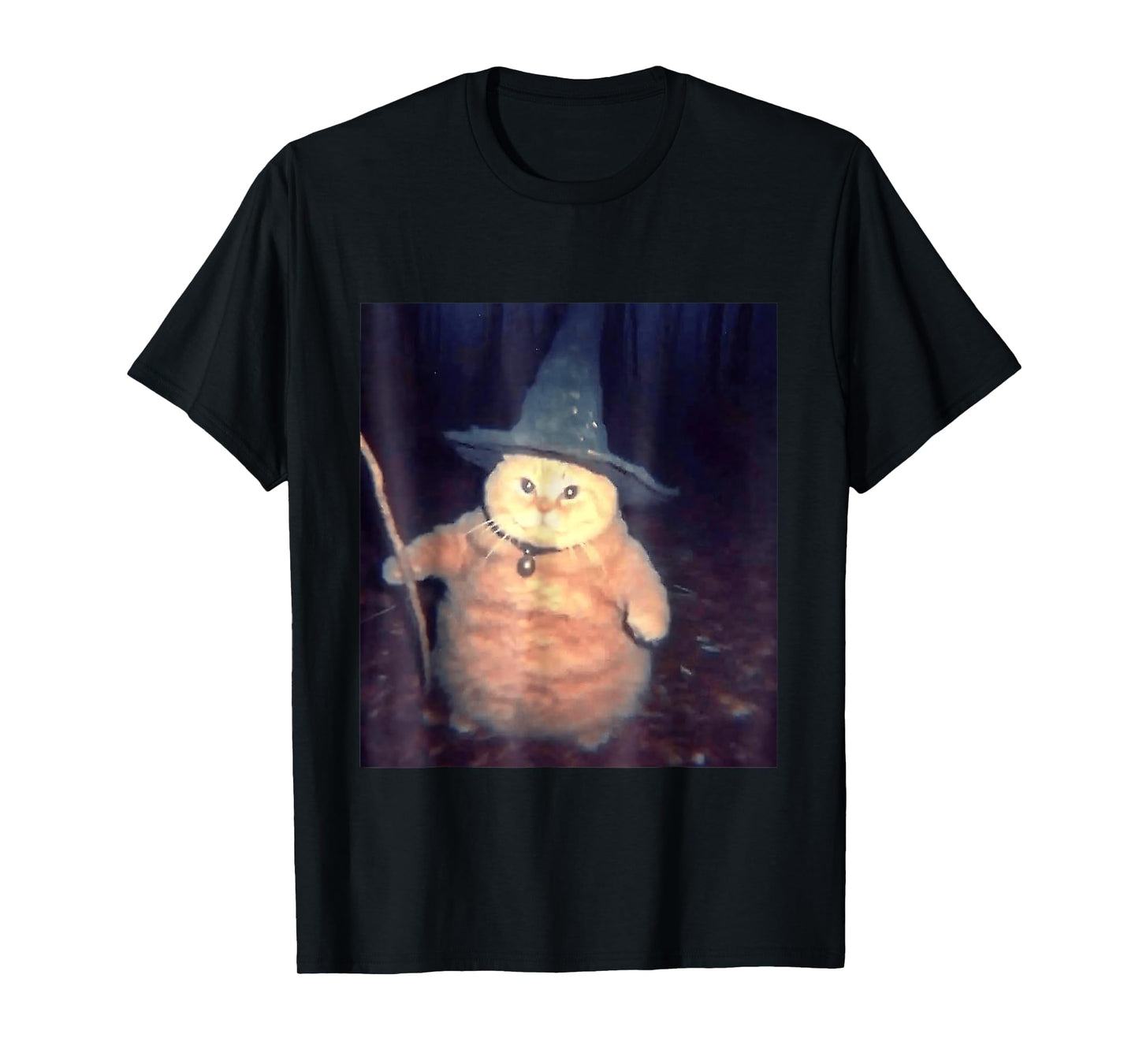 Wizard Cat Meme Shirt | Funny Vintage Halloween T-Shirt