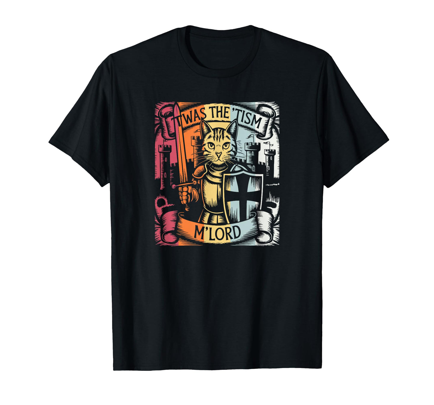 Twas the 'Tism M'Lord Autism Awareness Support T-Shirt