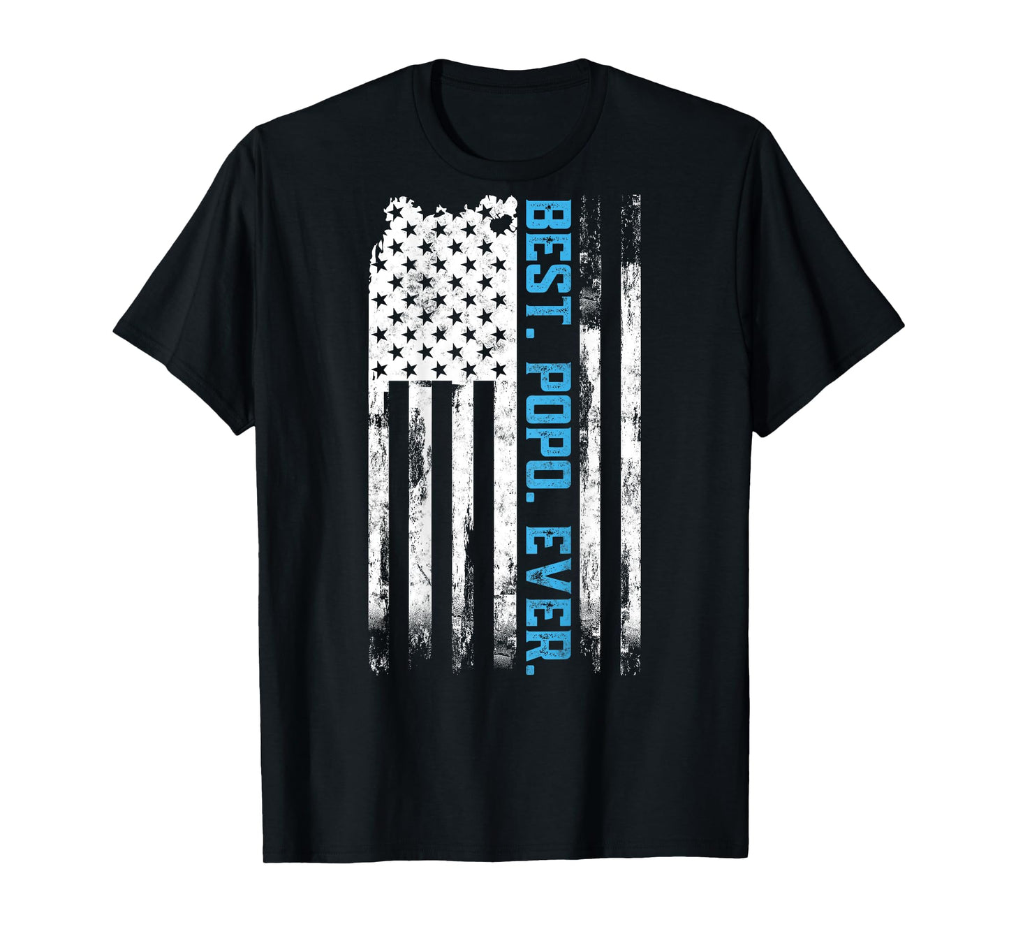 Best Popo Ever American USA flag Father’s Day gift for Popo Women Men T-Shirt