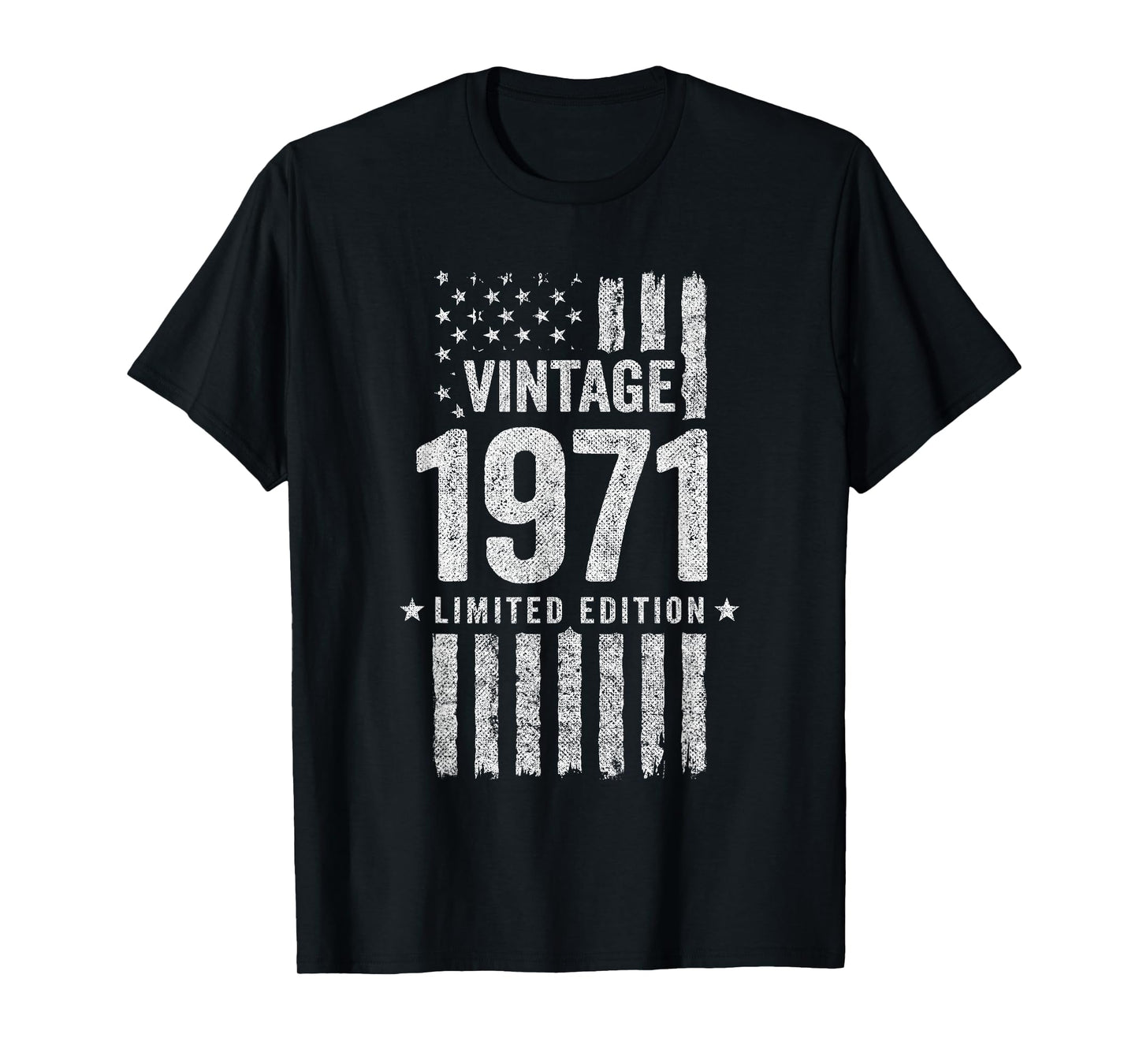 1971 Birthday - Born in 1971 - Limited Edition Vintage 1971 T-Shirt