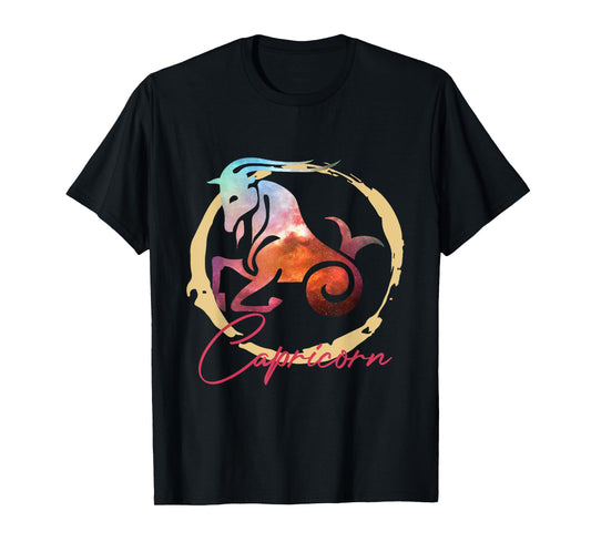 Astrology Capricorn Horoscope Zodiac Sign T-Shirt