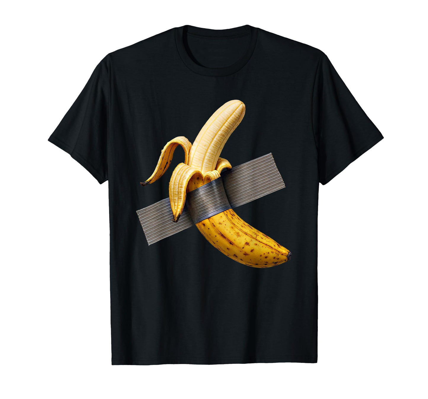 Halloween Costume Peeled Banana Funny Duct Tape Banana T-Shirt