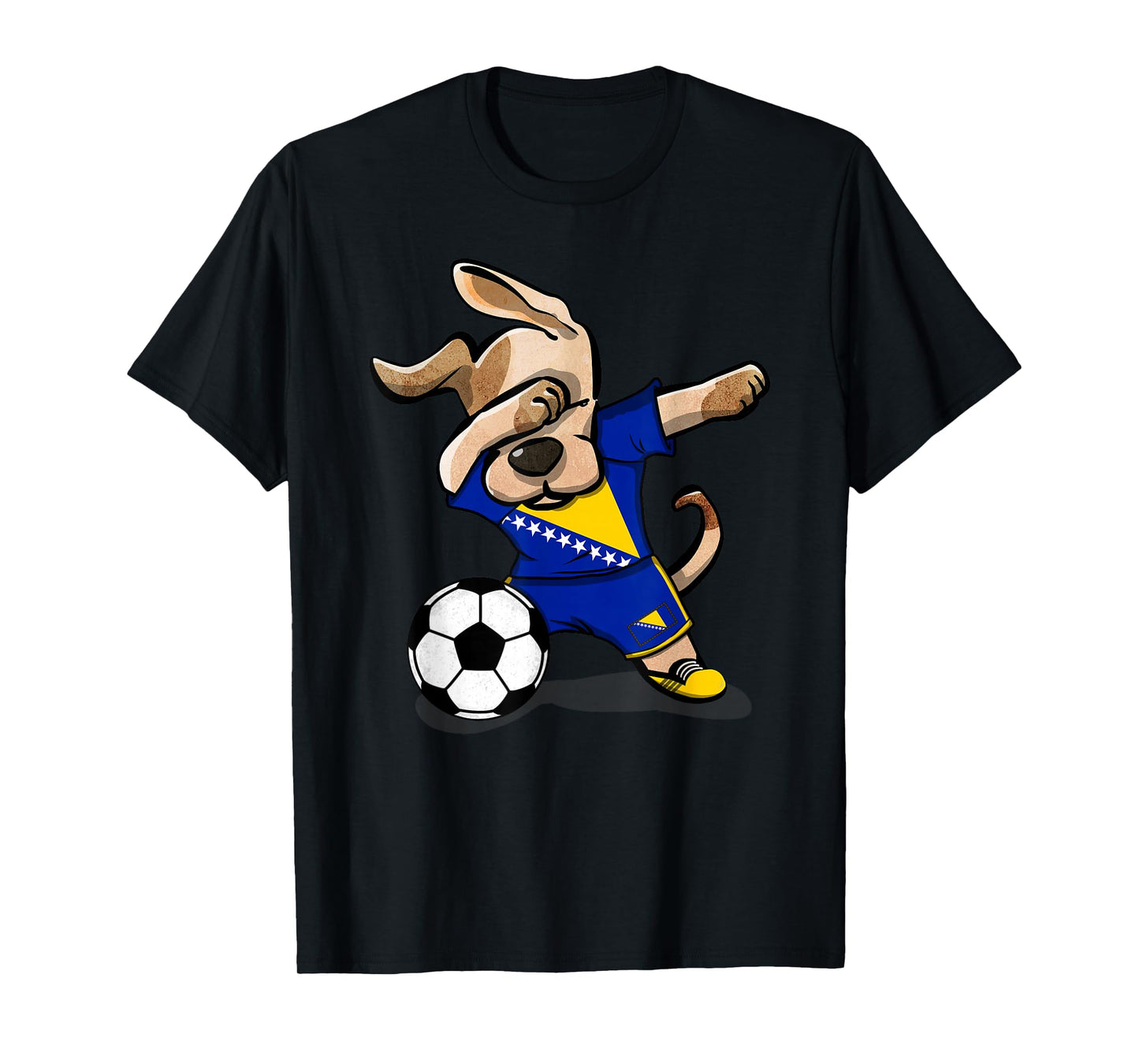 Bosnia Herzegovina Soccer Jersey Bosnian Football Lover Gift T-Shirt