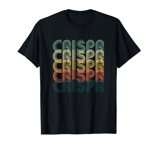 CRISPR Cas9 Vintage Retro Biology Science T-Shirt