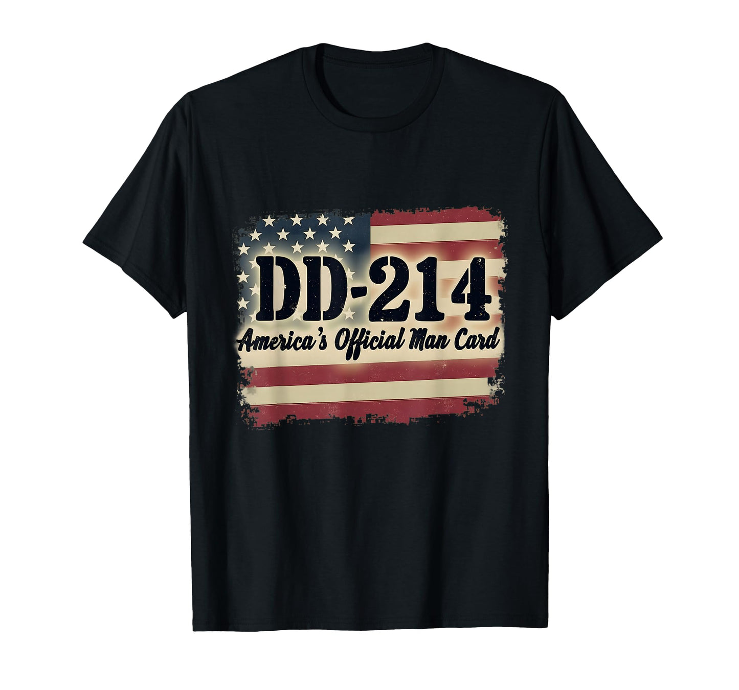 DD-214 America's Official Man Card T-Shirt