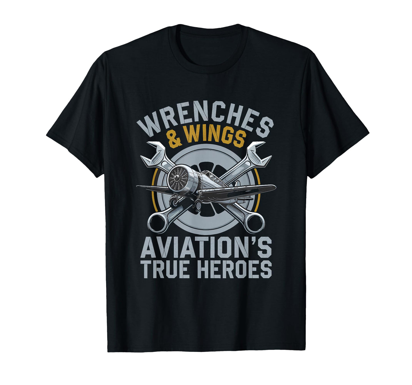 Aircraft Technician Airplane Maintenance Airframe Mechanic T-Shirt