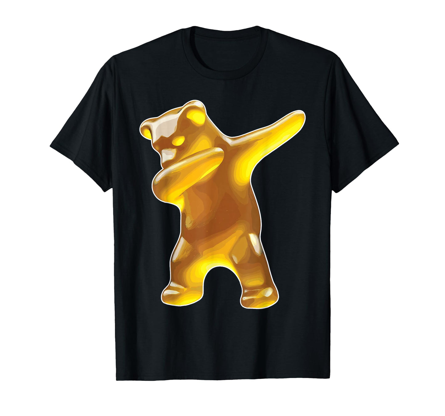 Gummy Bear, Yellow Gummy Bear, Dabbing Gummy Bear T-Shirt