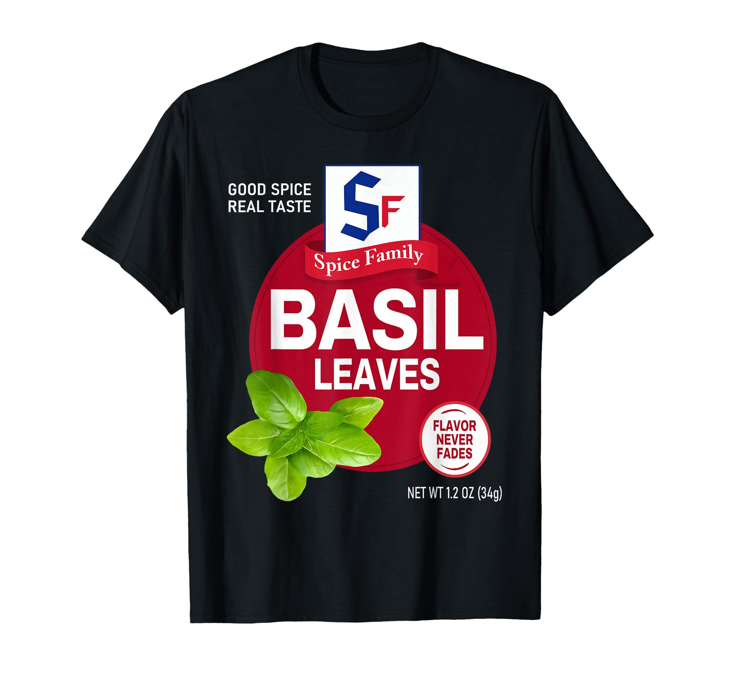 Basil Leaves Spice Group Family Matching Halloween Outfit T-Shirt