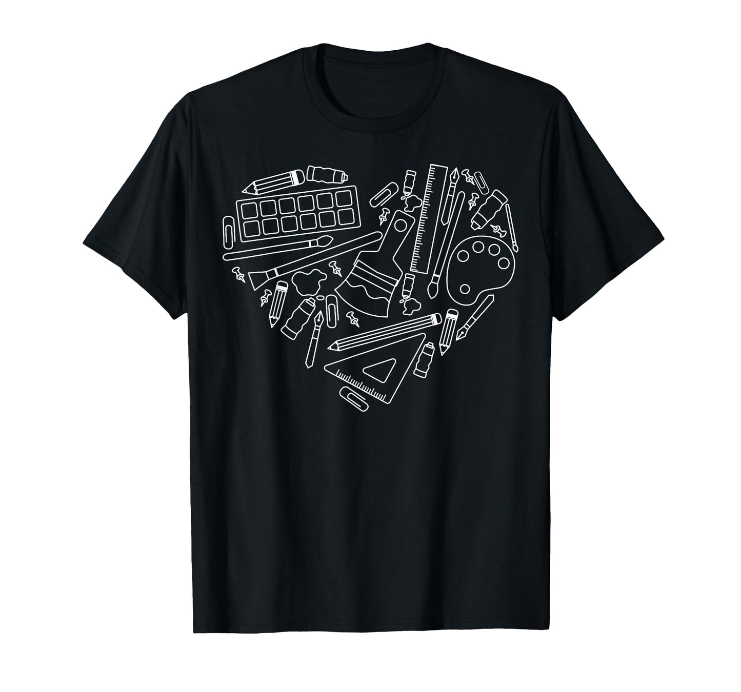 Art Teacher Painting Artist Painter Drawing Student T-Shirt