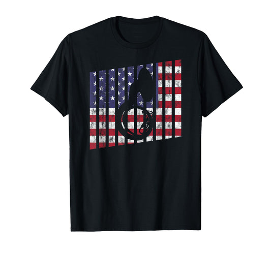 Sousaphone Tuba Shirt Music American Flag Red White Blue T-Shirt