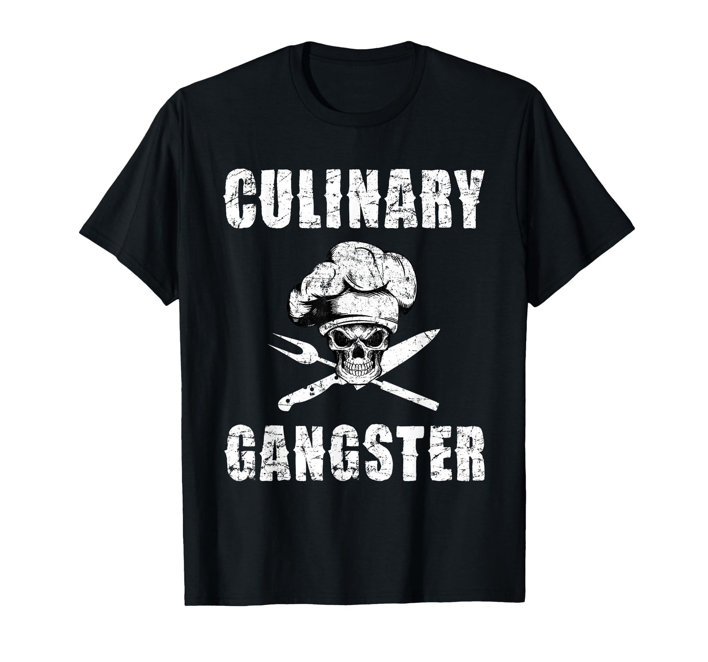 Culinary Men Women Teen Kids Culinary Gangster T-Shirt