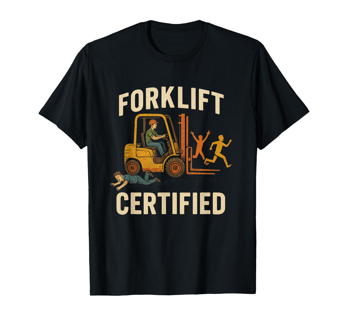 Forklift Certified Shirt, Funny Certified Forklift Operator T-Shirt