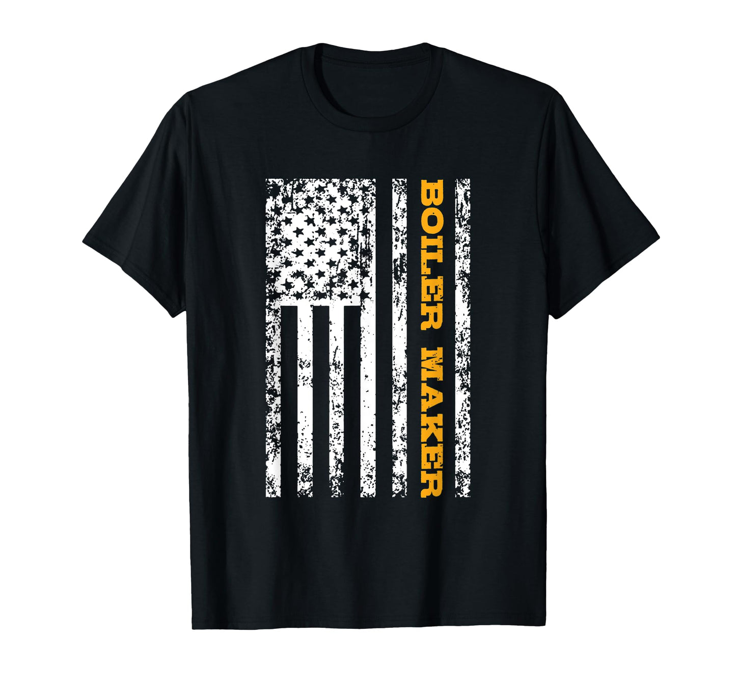 Boiler Maker USA Flag Gift Women Men T-Shirt