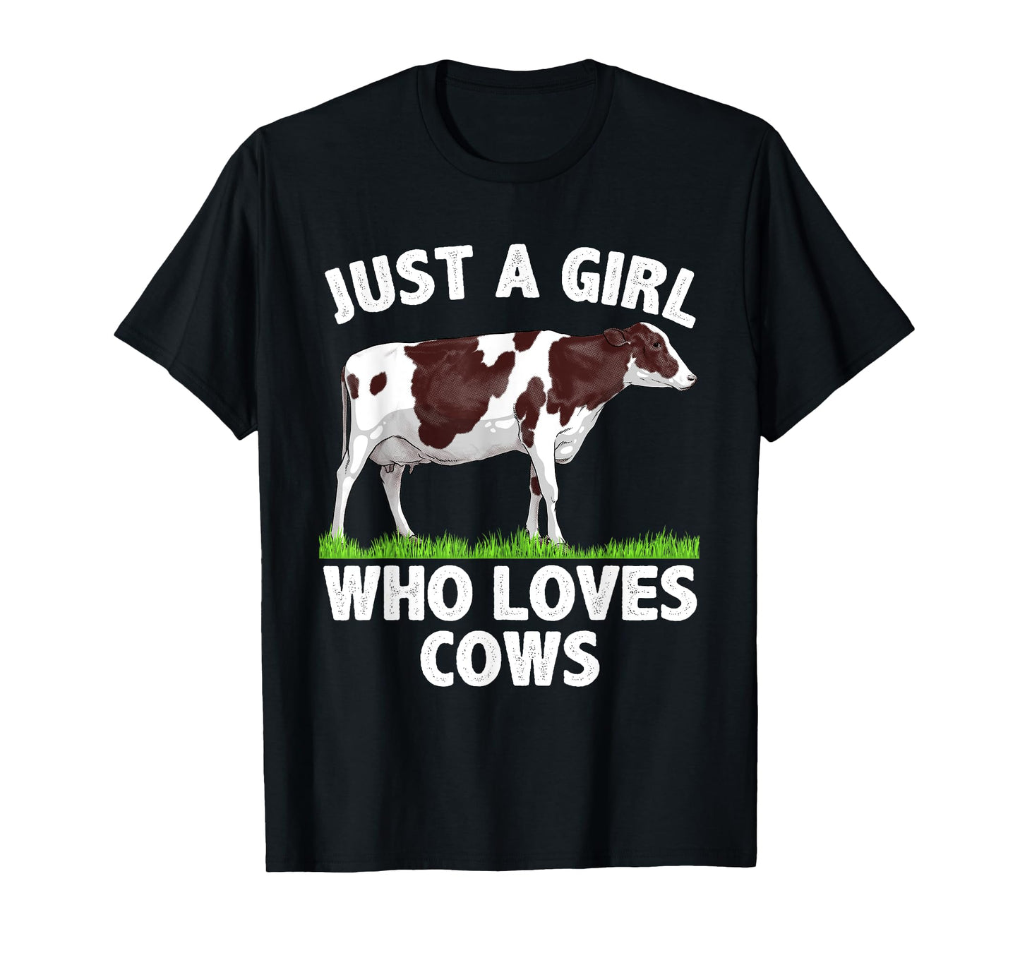 Cool Cow Design For Women Girls Cow Lover Farmer Farm Animal T-Shirt